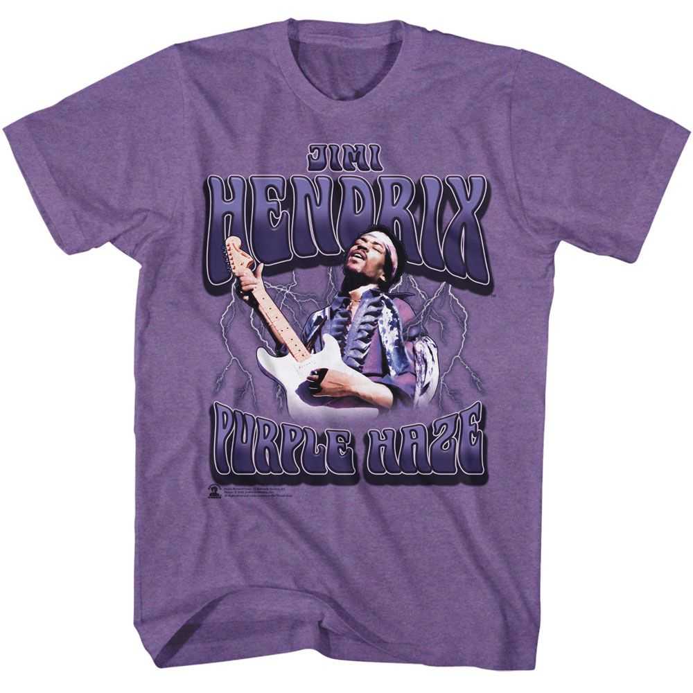 Jimi Hendrix - JIMI HENDRIX PURPLE HAZE LIGHTNING Adult Shirt