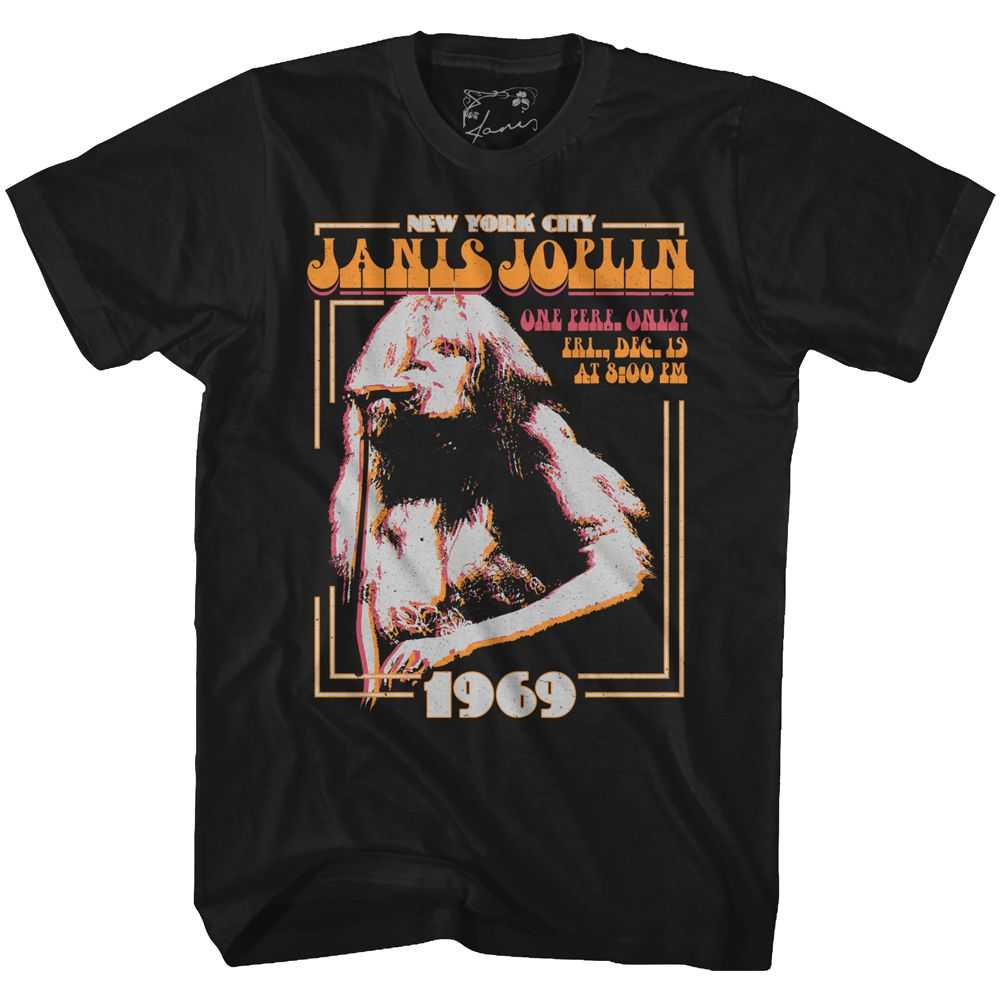Janis Joplin - NEW YORK Adult Shirt