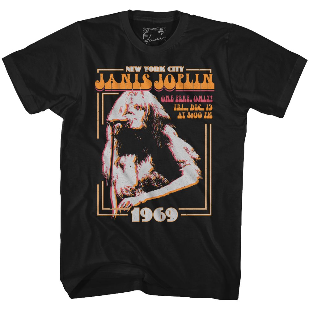 Janis Joplin - NEW YORK Adult Shirt
