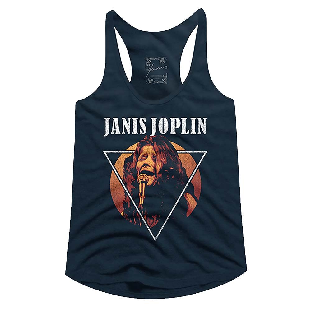 Janis Joplin - SING TRIANGLE Adult Shirt