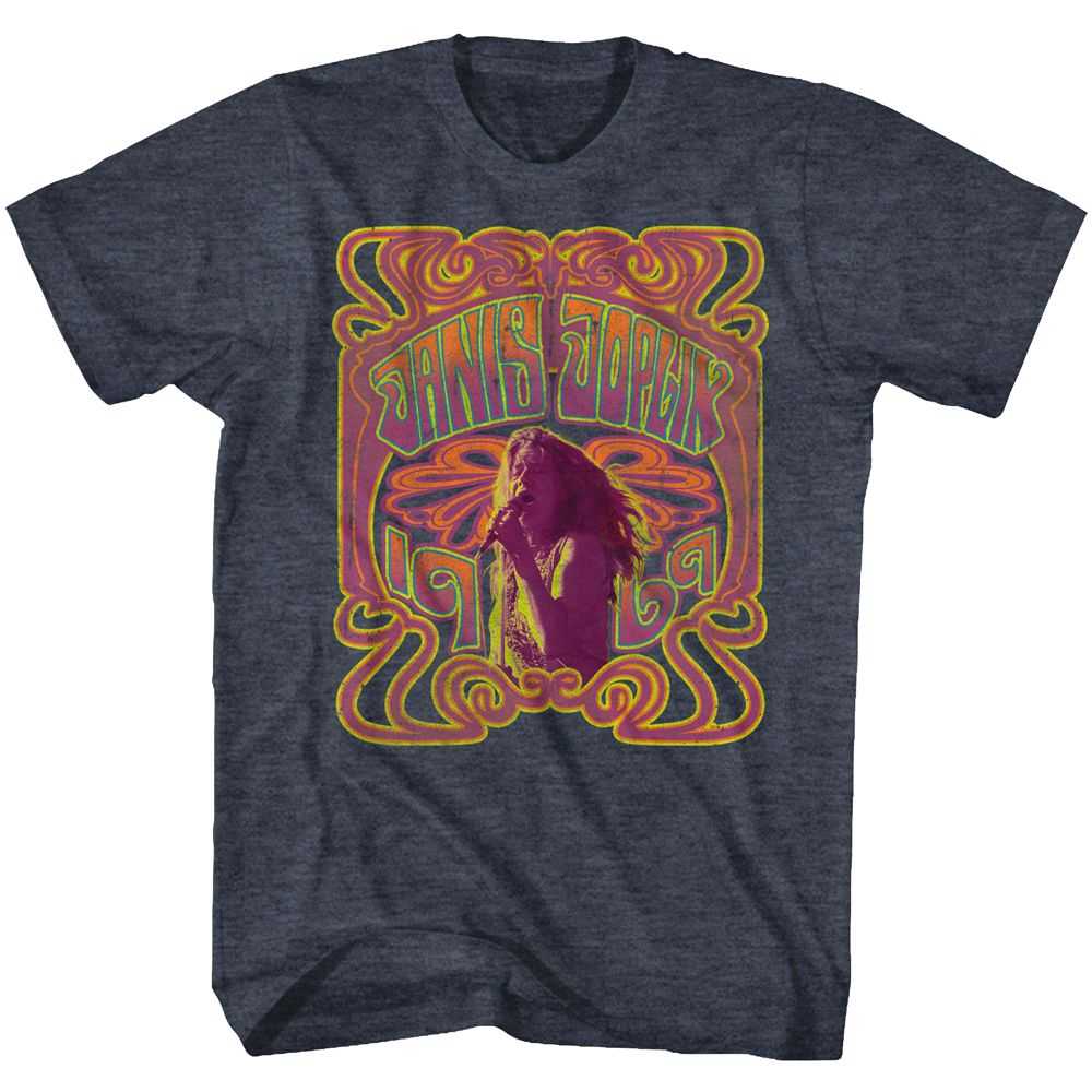 Janis Joplin - PSYCHEDELIC Adult Shirt