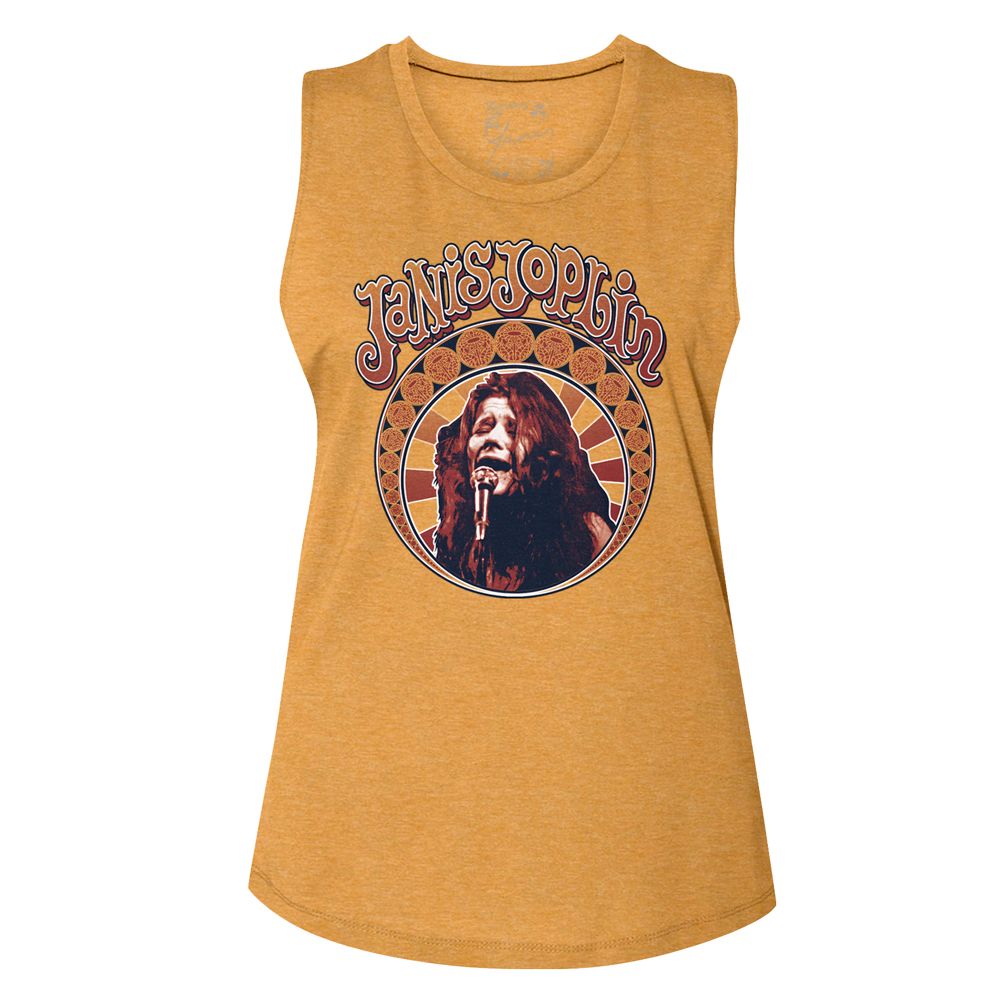 Janis Joplin - NOUVEAU CIRCLE Adult Shirt