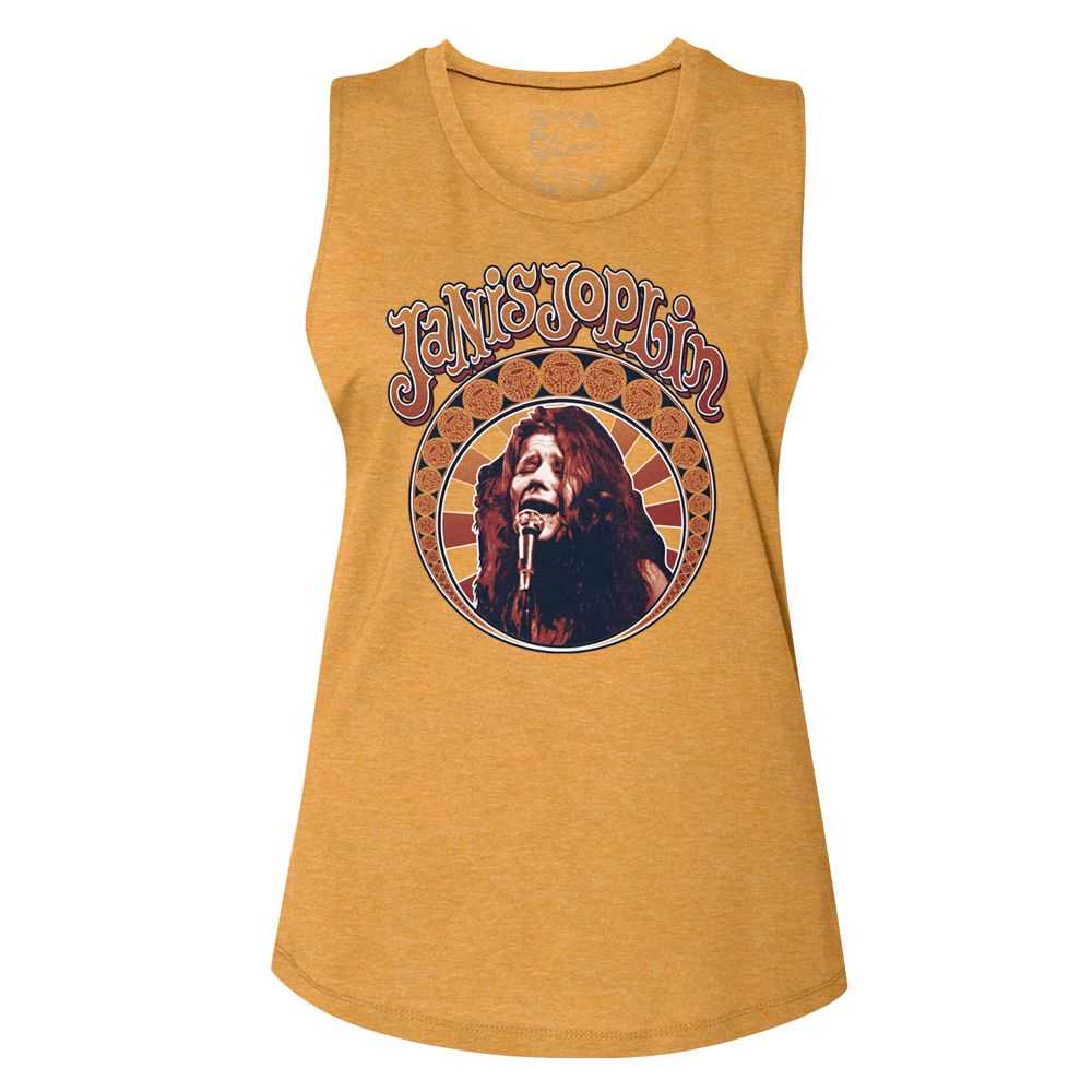 Janis Joplin - NOUVEAU CIRCLE Adult Shirt