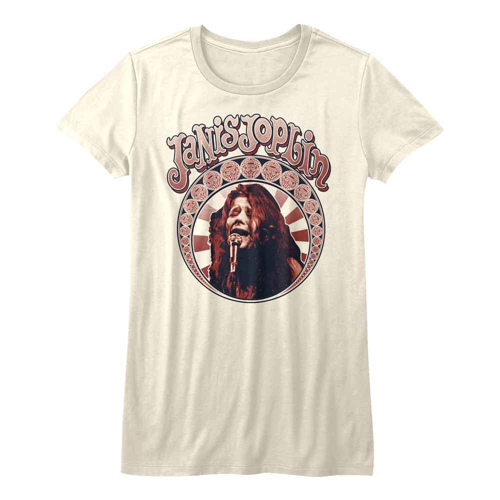 Janis Joplin - NOUVEAU CIRCLE Adult Shirt