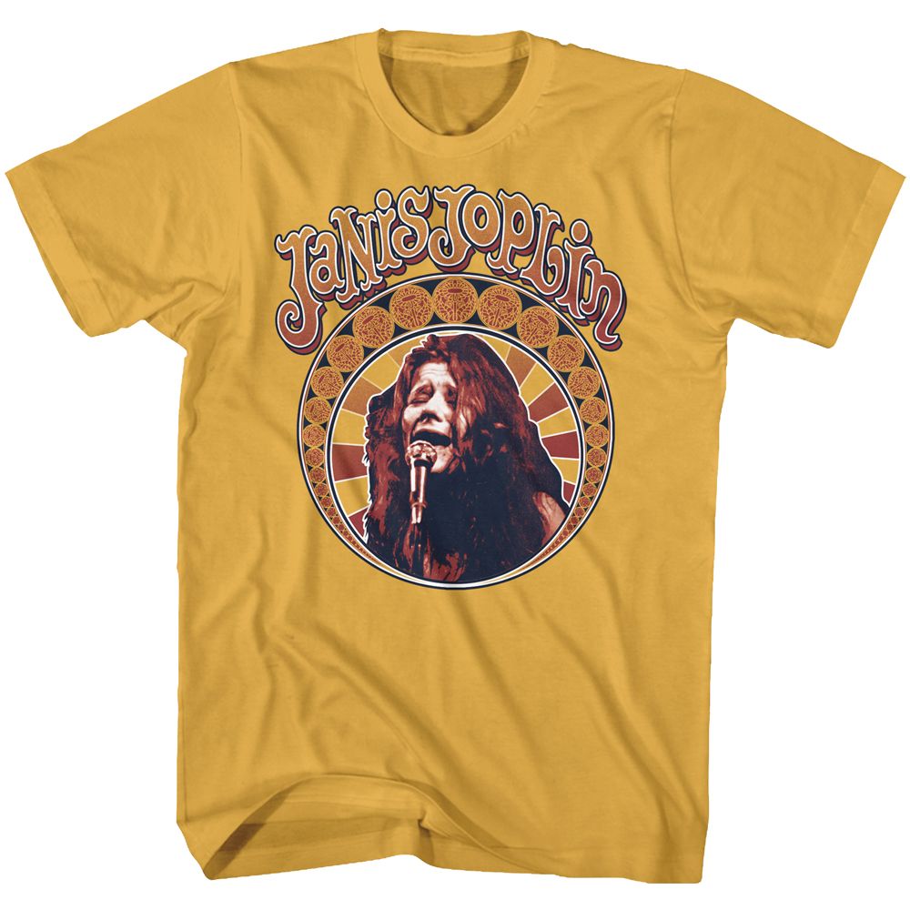 Janis Joplin - NOUVEAU CIRCLE Adult Shirt