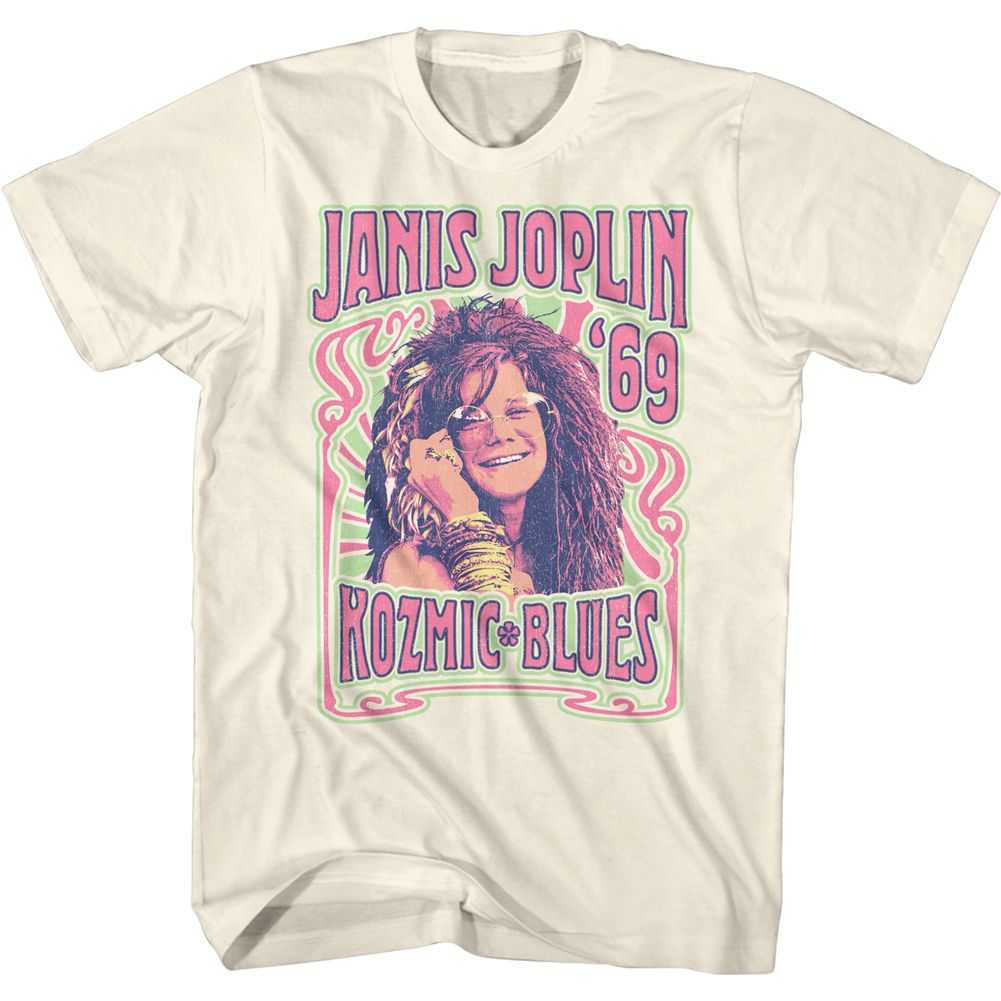 Janis Joplin - KOZMIC BLUES Adult Shirt