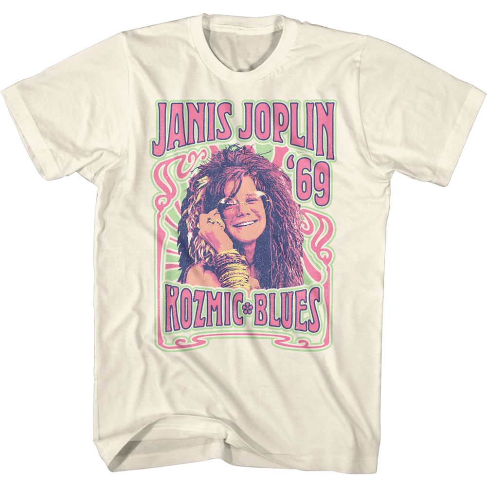 Janis Joplin - KOZMIC BLUES Adult Shirt