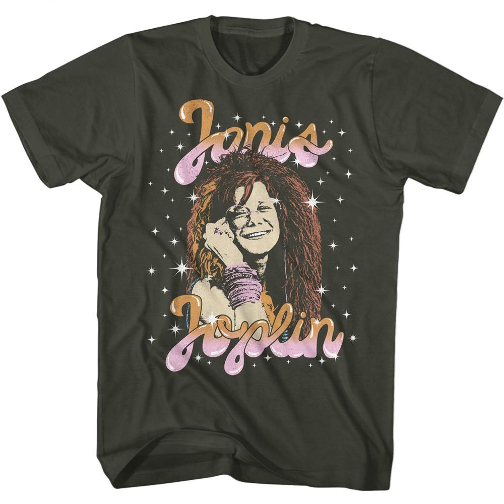Janis Joplin - JANIS JOPLIN SPARKLE Adult Shirt