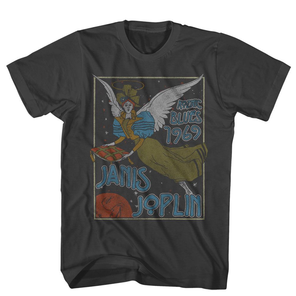 Janis Joplin - JANIS JOPLIN NOVEAU ANGEL Adult Shirt