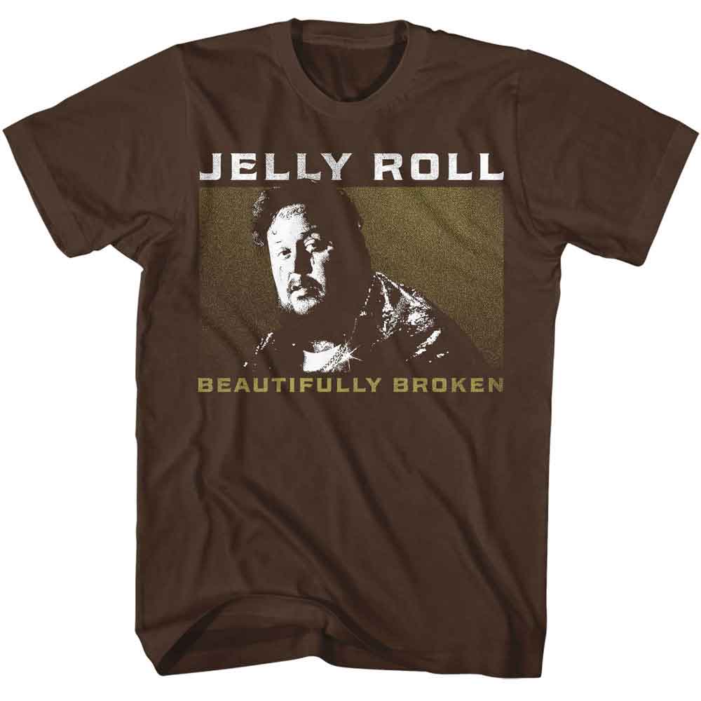 Jelly Roll - JELLY ROLL BEAUTIFULLY BROKEN Adult Shirt
