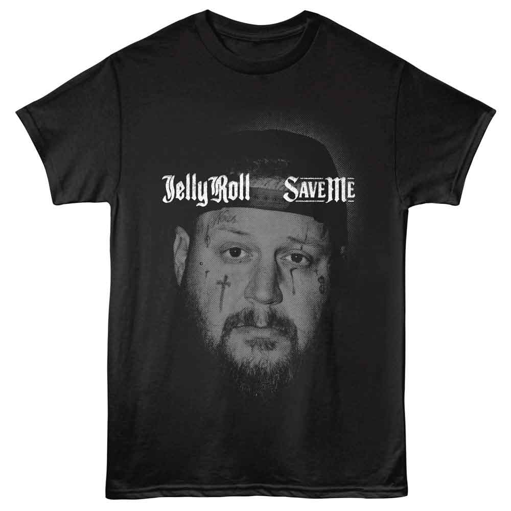 Jelly Roll - JELLY ROLL SAVE ME PORTRAIT Adult Shirt