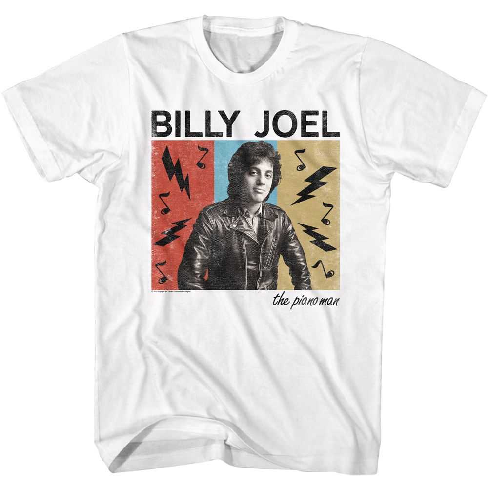 Billy Joel - BILLY JOEL THE PIANO MAN Adult Shirt