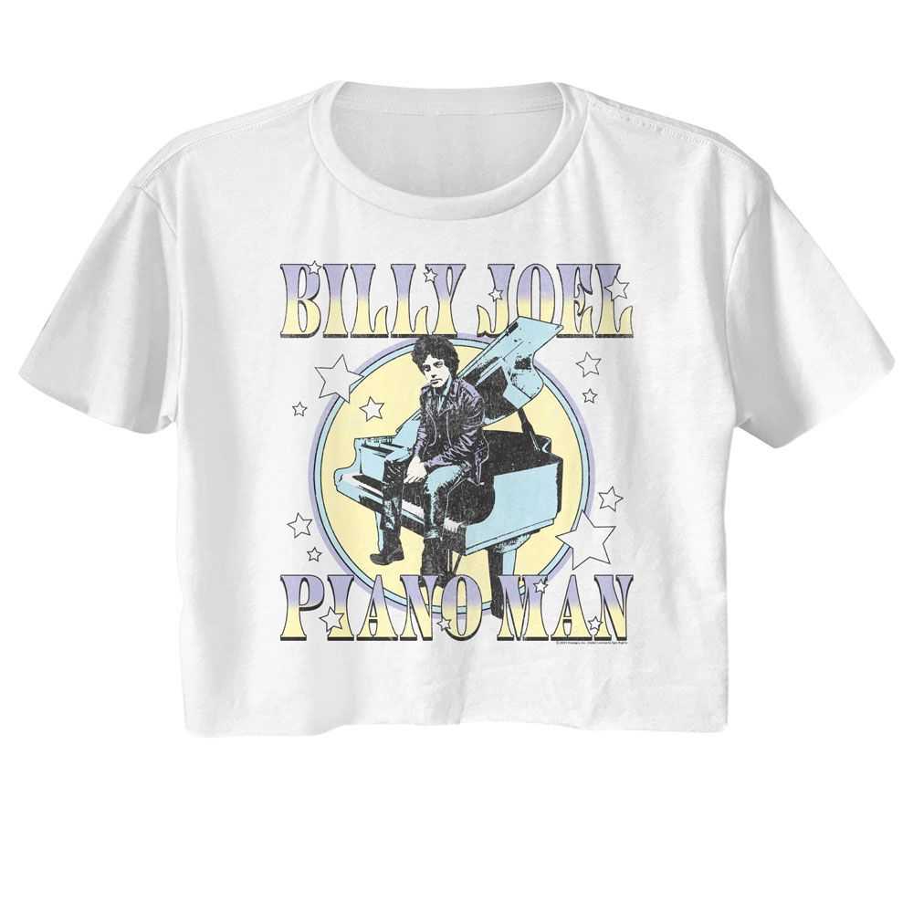 Billy Joel - BILLY JOEL PASTEL PIANO MAN Adult Shirt