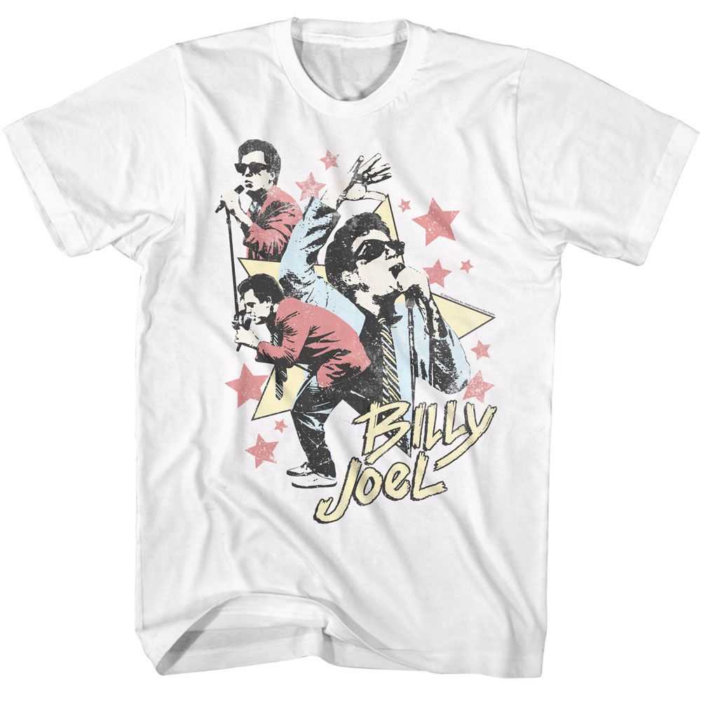 Billy Joel - BILLY JOEL STARS Adult Shirt