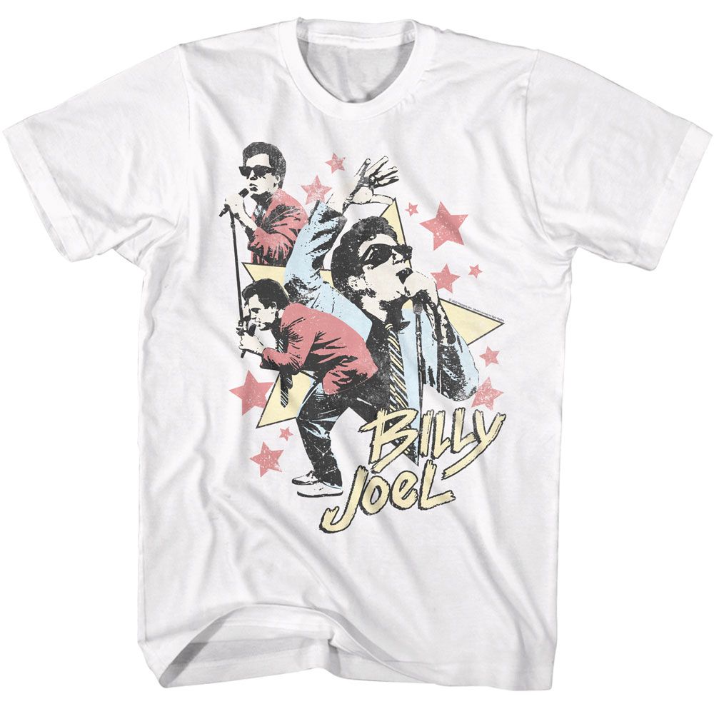 Billy Joel - BILLY JOEL STARS Adult Shirt