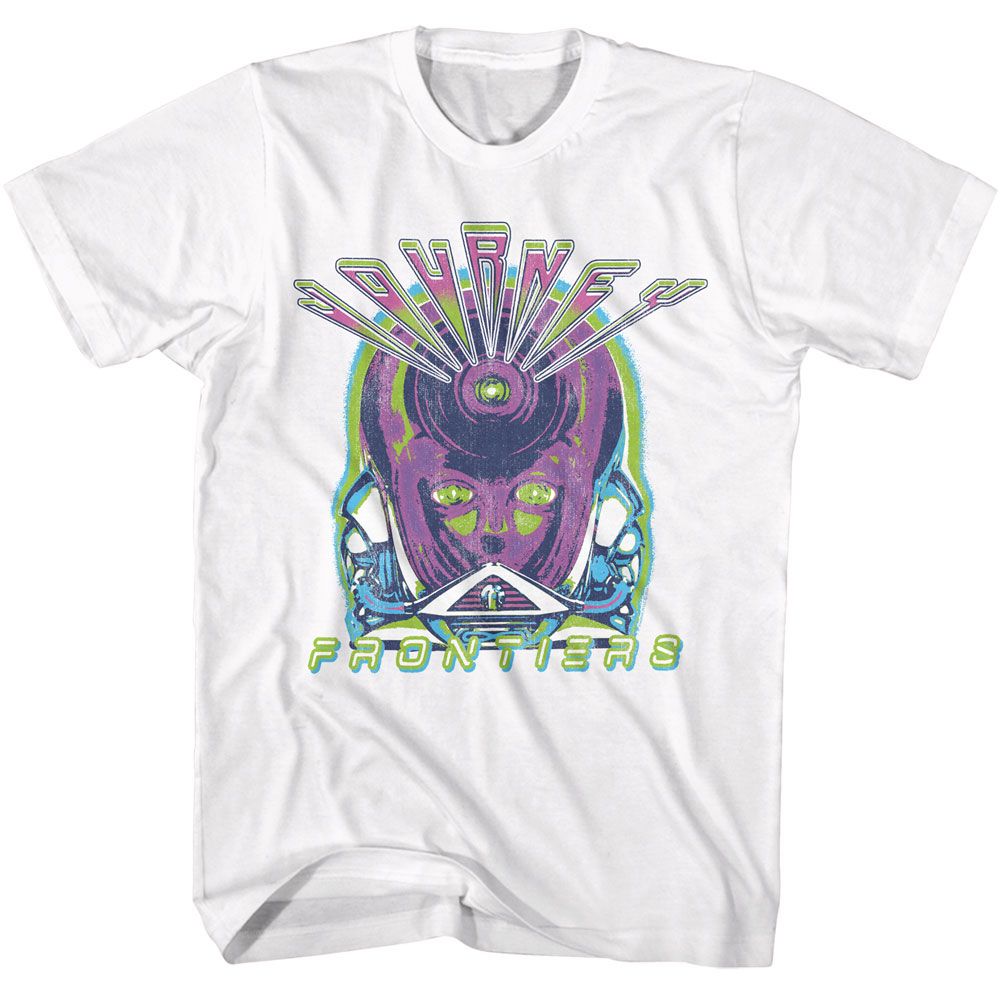 Journey - JOURNEY FRONTIERS NEON Adult Shirt