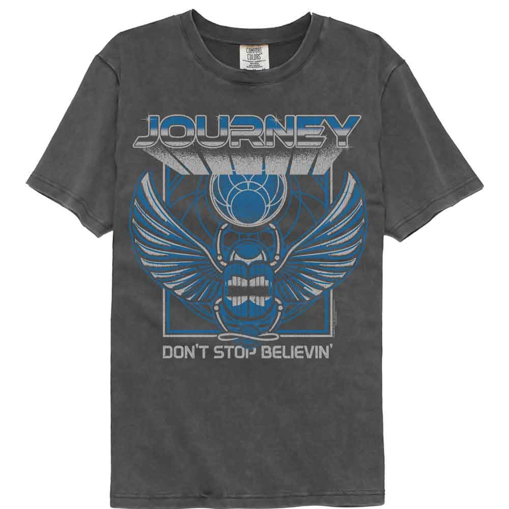 Journey - JOURNEY 3D TEXT SCARAB Adult Shirt