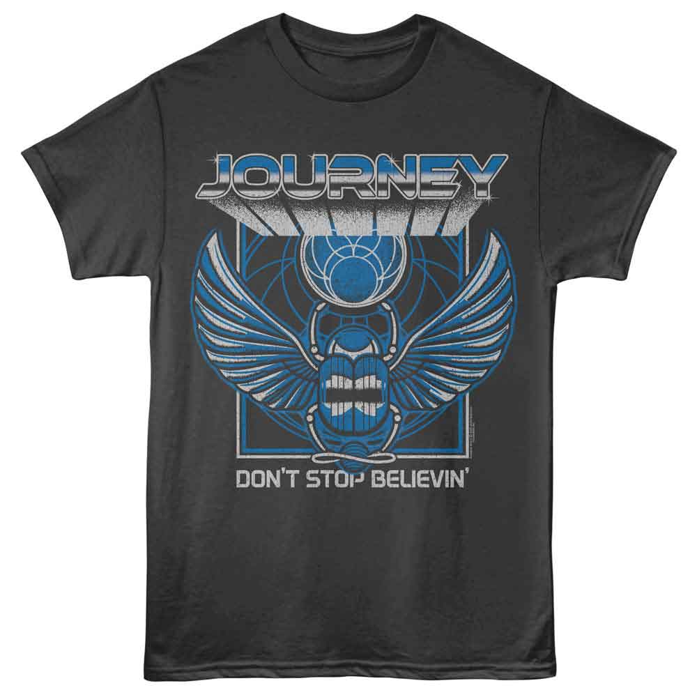 Journey - JOURNEY 3D TEXT SCARAB Adult Shirt