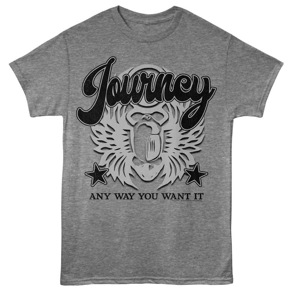 Journey - JOURNEY ANY WAY YOU WANT IT Adult Shirt