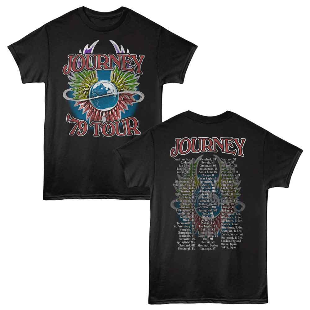 Journey - JOURNEY 79 TOUR LOCALS Adult Shirt