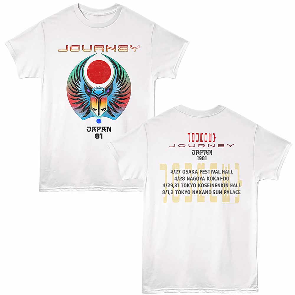Journey - JOURNEY JAPAN 1981 Adult Shirt