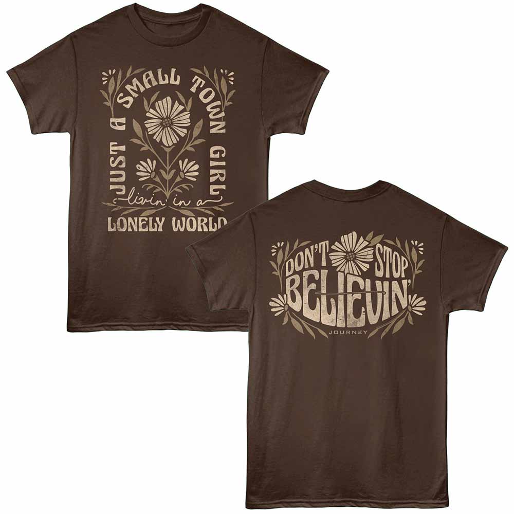 Journey - JOURNEY SMALL TOWN GIRL F B Adult Shirt