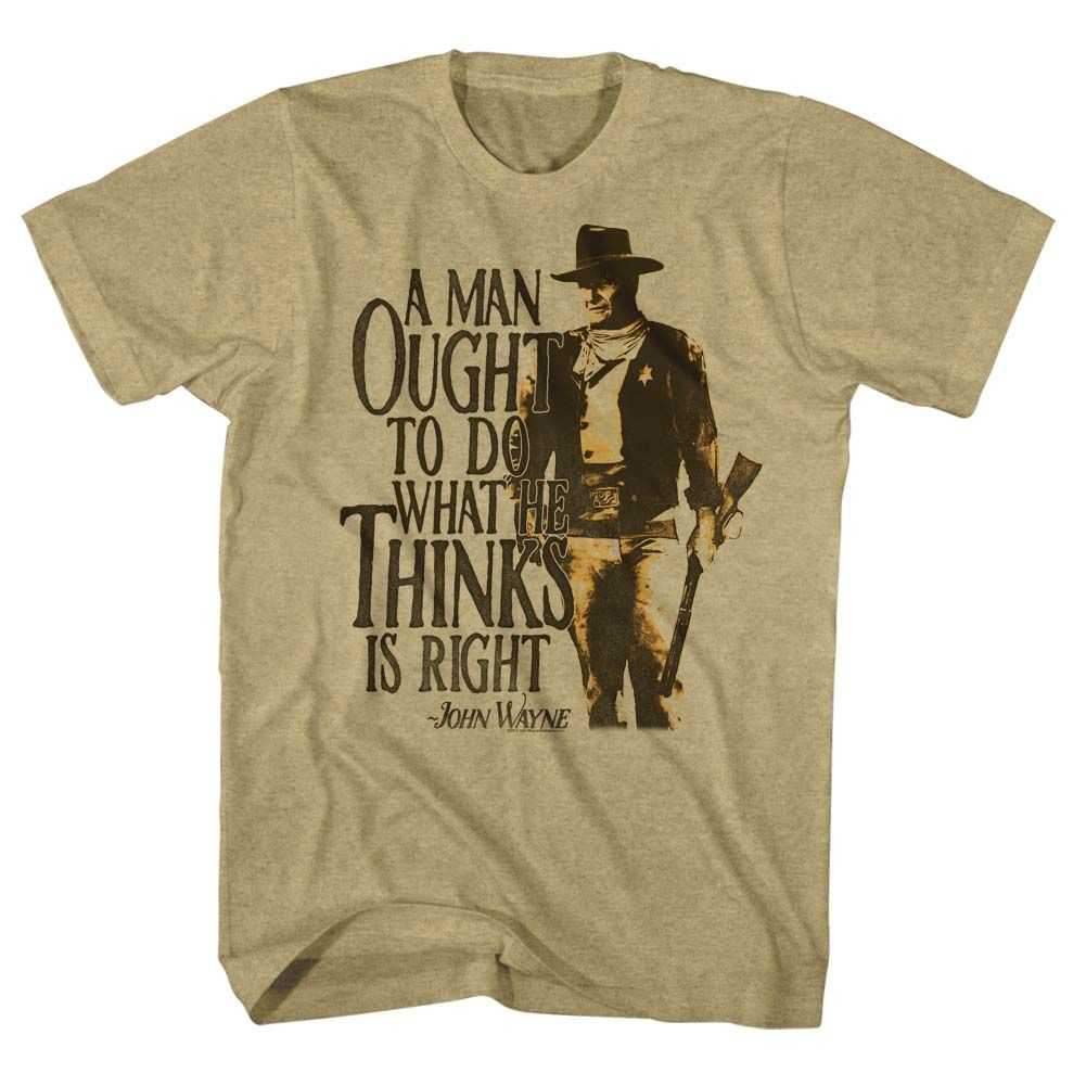 John Wayne - DO IT Adult Shirt