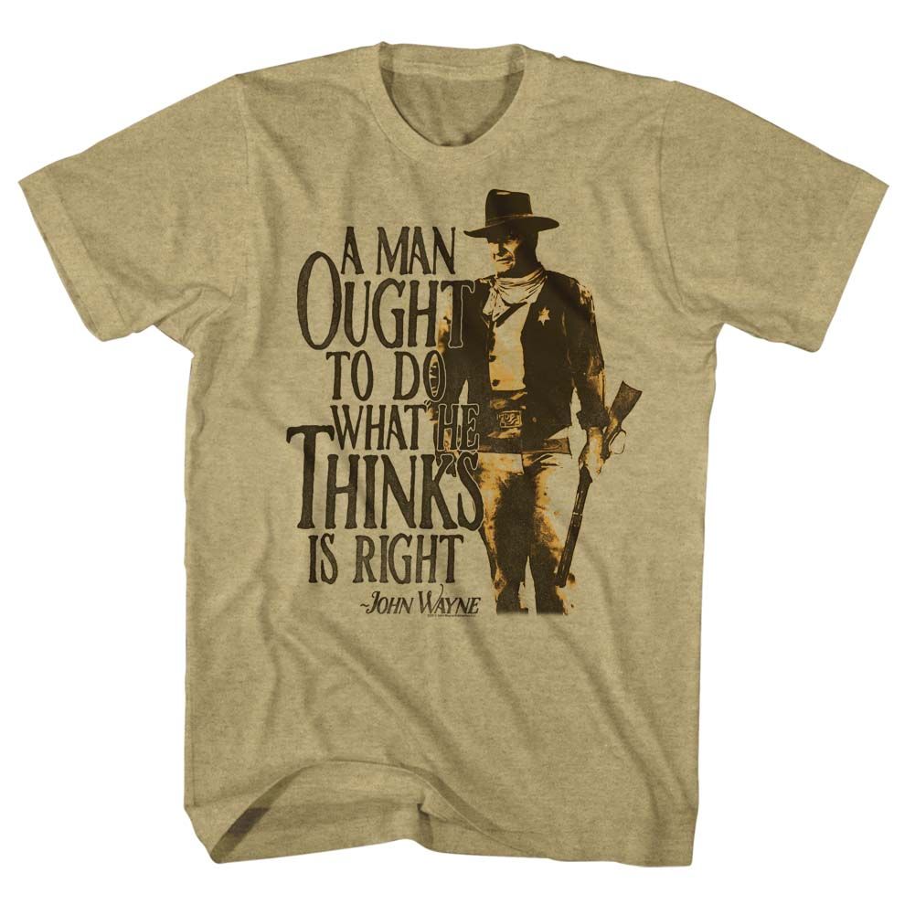 John Wayne - DO IT Adult Shirt