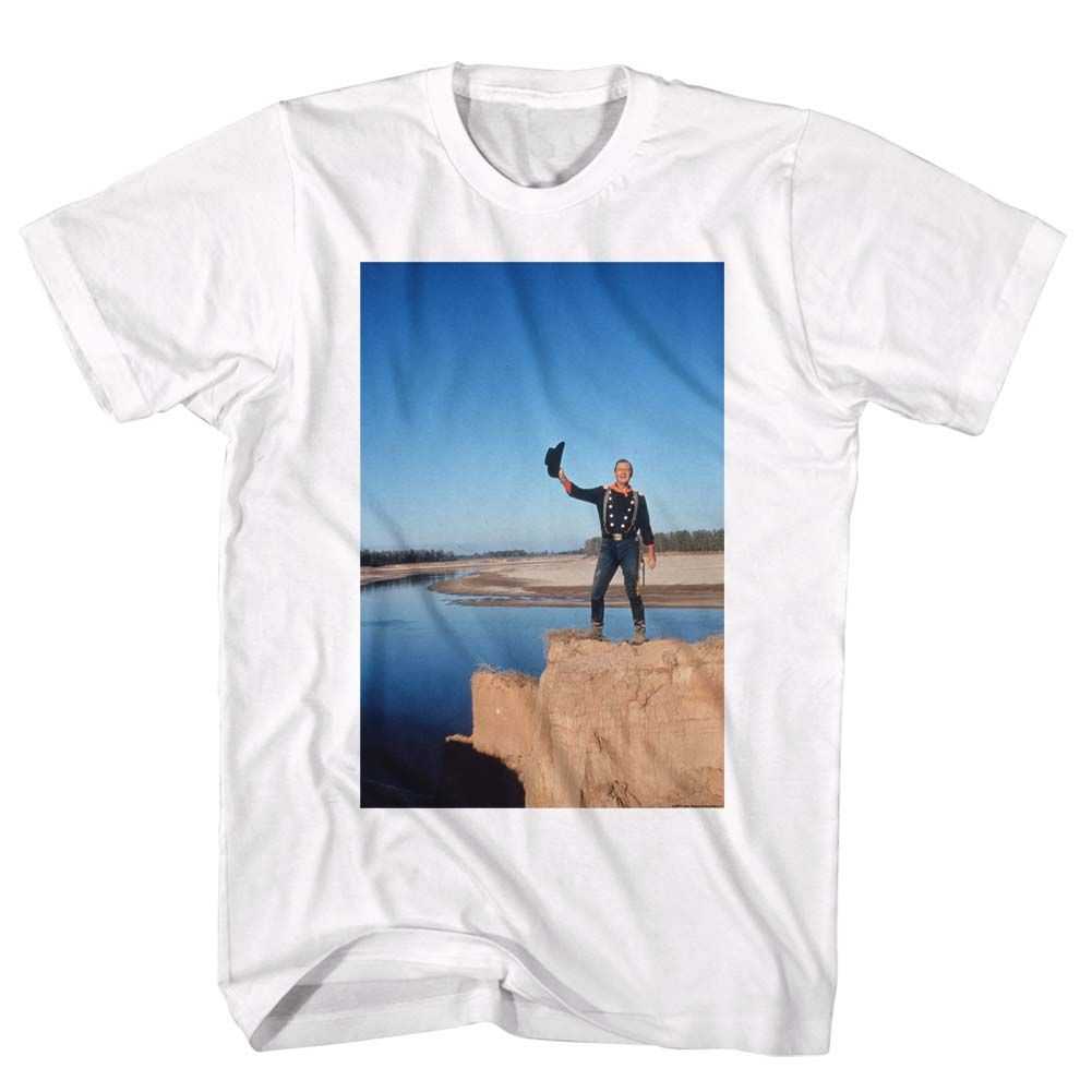 John Wayne - LIVIN ON THE EGDE Adult Shirt