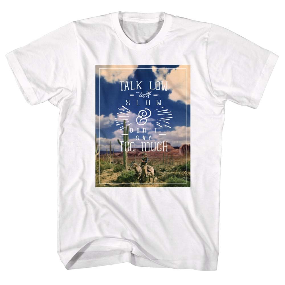 John Wayne - CACTUS FIELD Adult Shirt