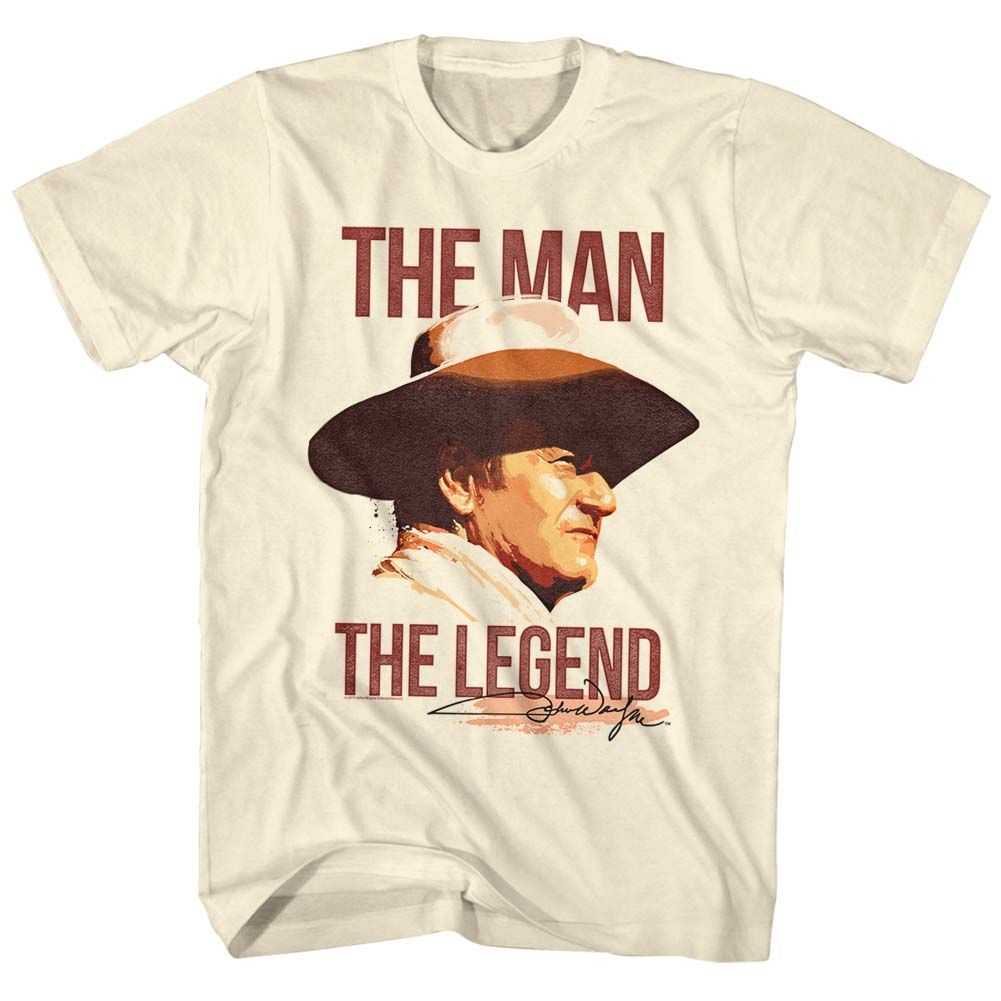 John Wayne - MAN/LEGEND Adult Shirt