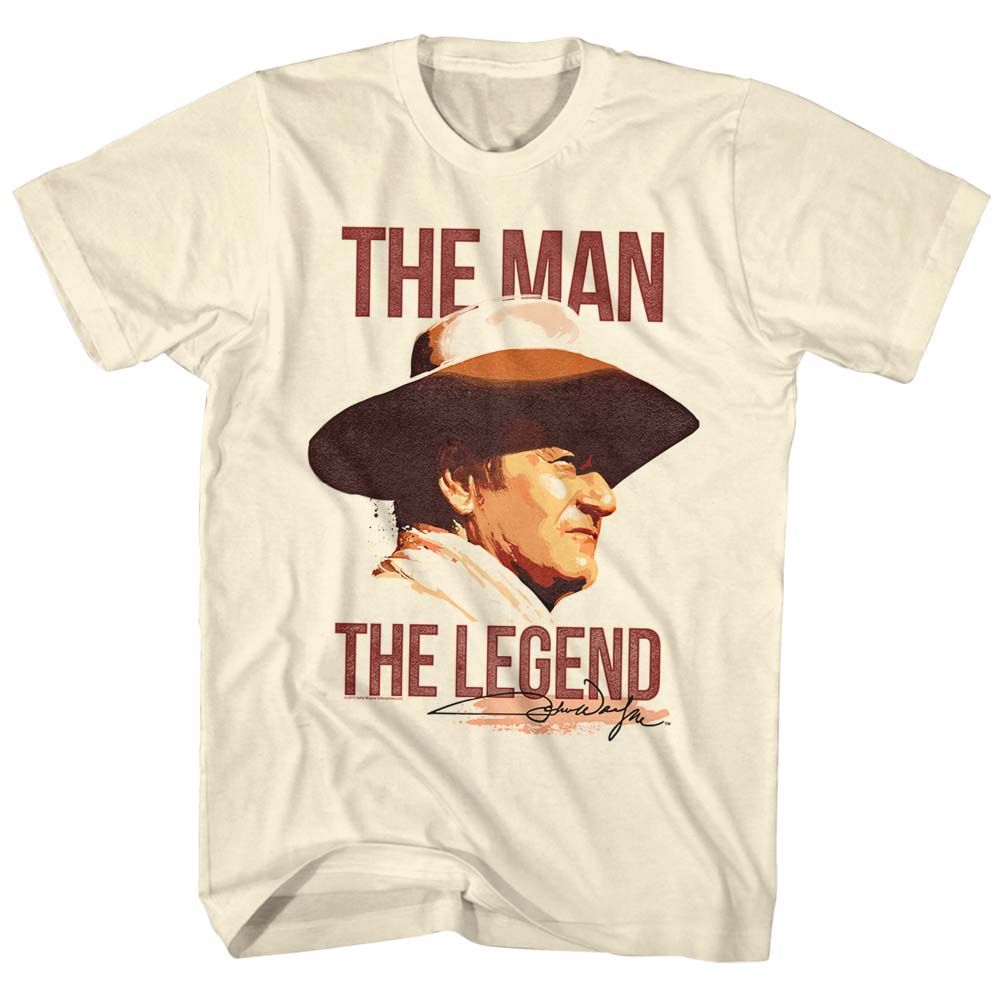 John Wayne - MAN/LEGEND Adult Shirt