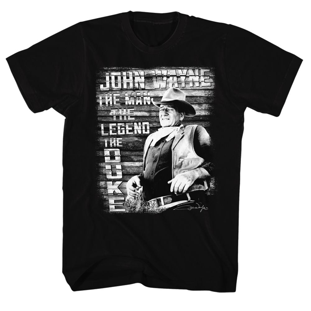 John Wayne - THE MAN LEGEND DUKE Adult Shirt