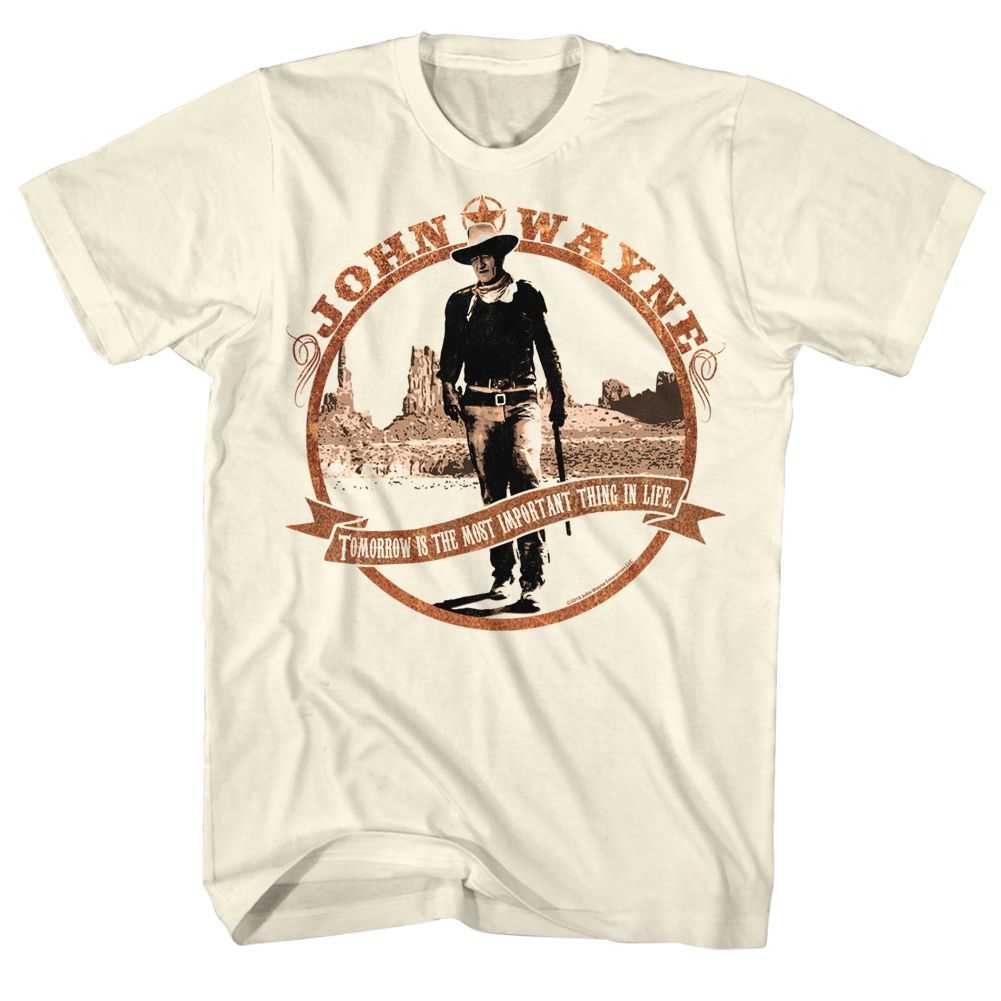 John Wayne - TOMORROW IS Adult Shirt