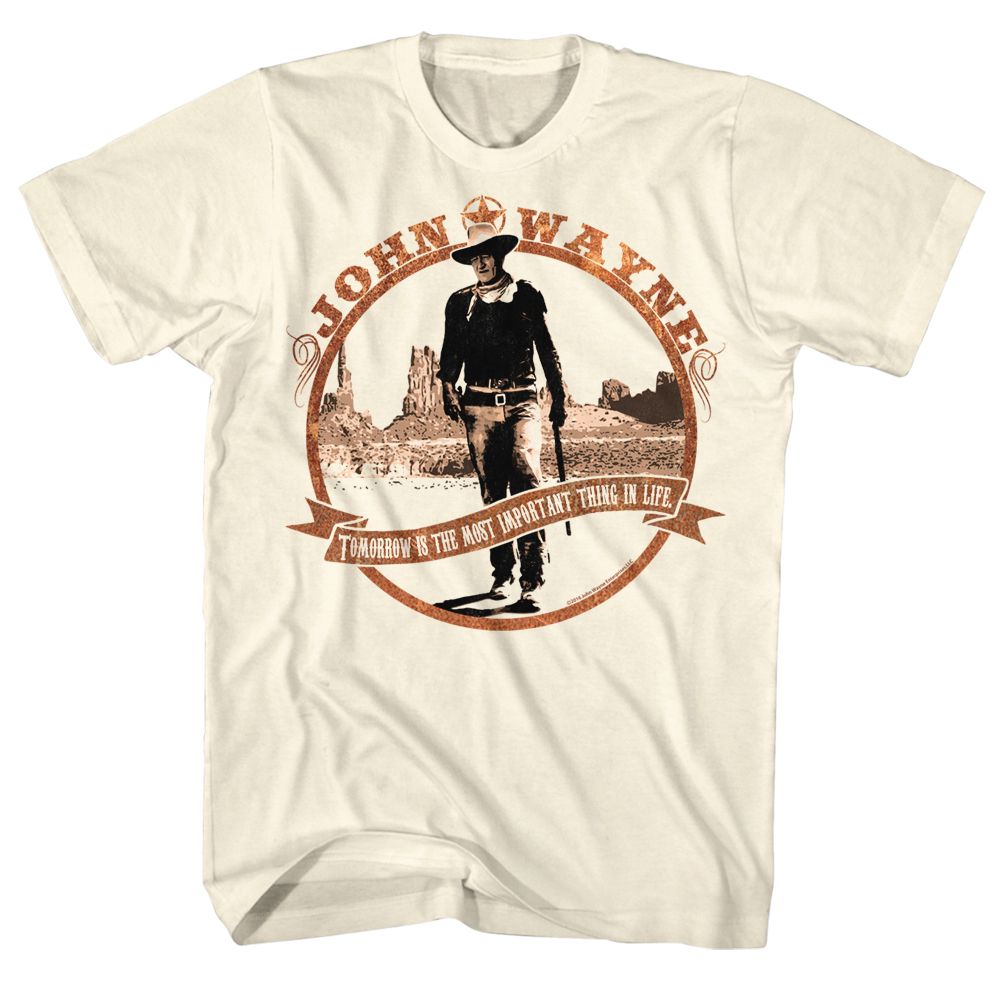 John Wayne - TOMORROW IS Adult Shirt
