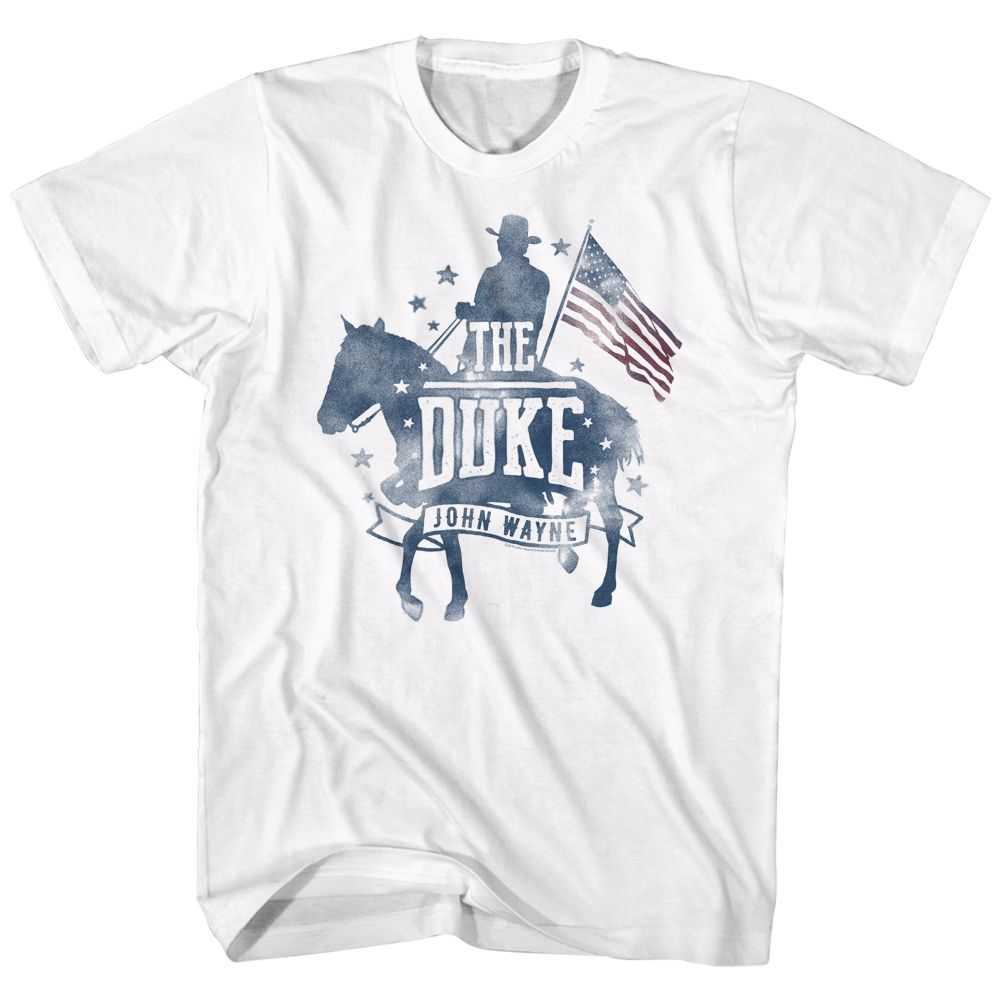 John Wayne - PATRIOTIC SILHOUETTE Adult Shirt
