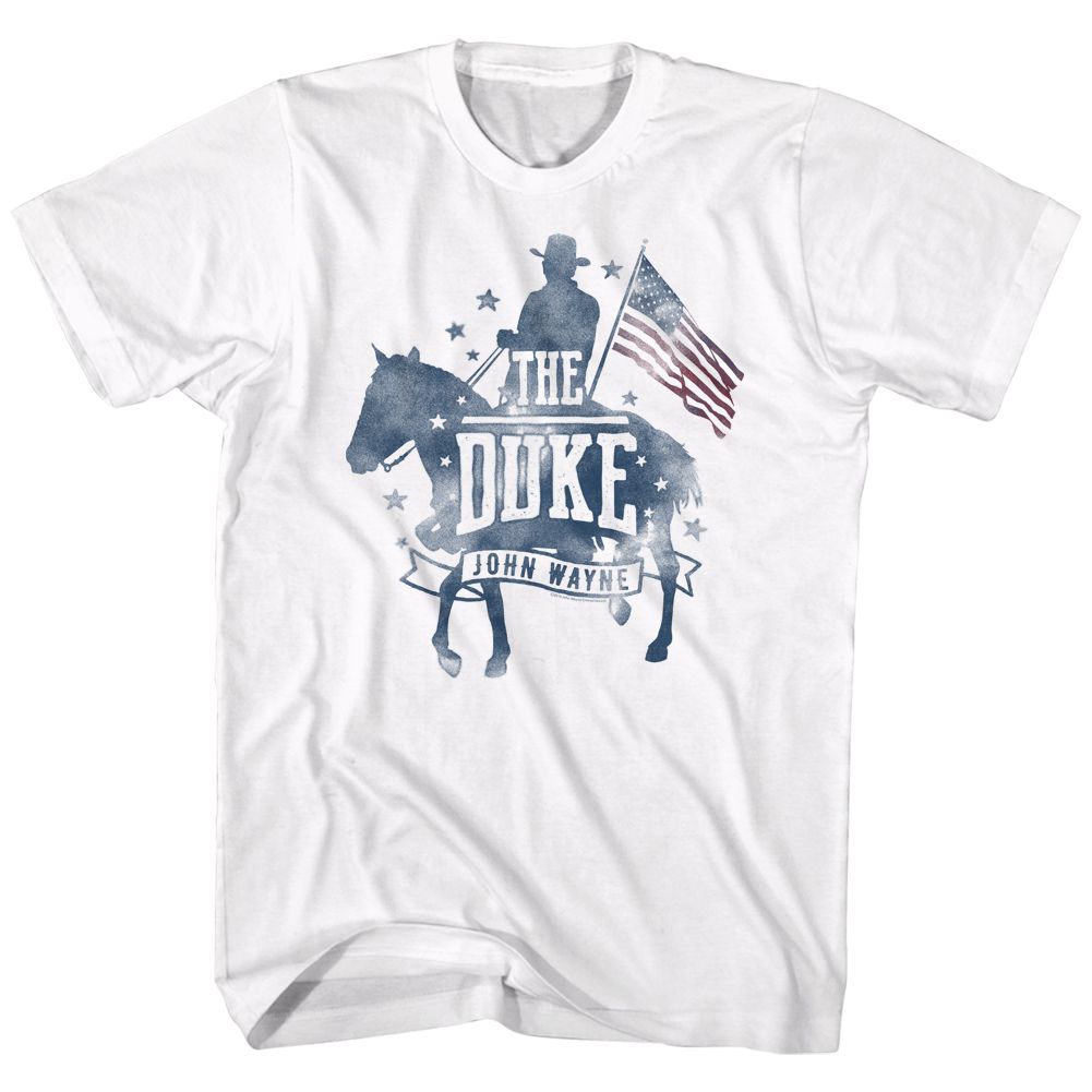 John Wayne - PATRIOTIC SILHOUETTE Adult Shirt