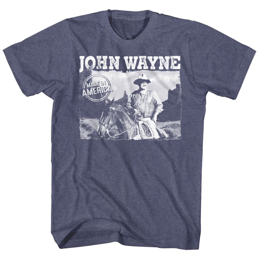 John Wayne - MADE IN AMERICA Adult Shirt