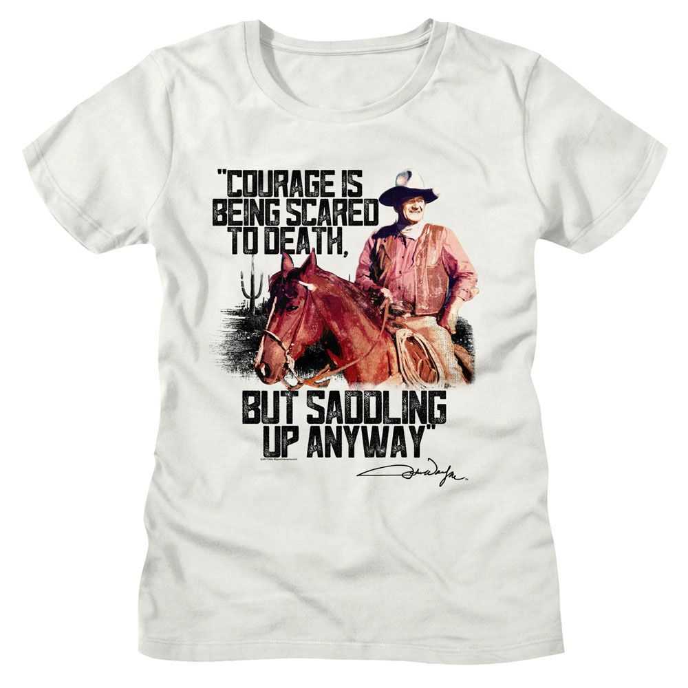 John Wayne - JOHN WAYNE COURAGE Adult Shirt