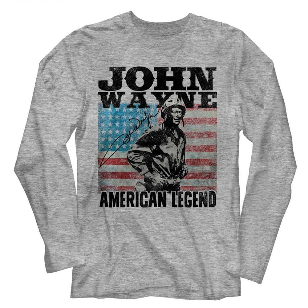 John Wayne - JOHN WAYNE AMERICAN LEGEND Adult Shirt