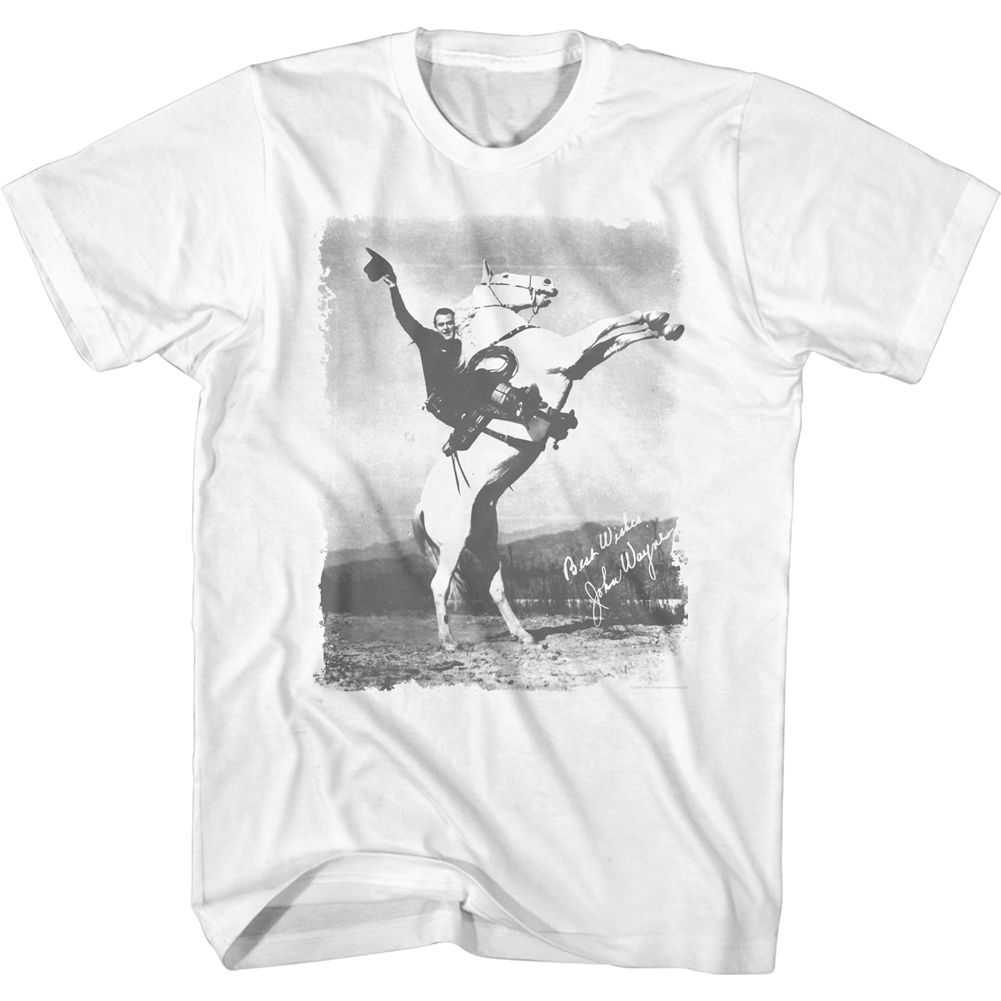 John Wayne - BEST WISHES Adult Shirt