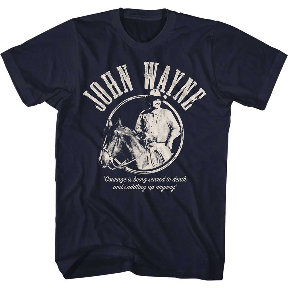 John Wayne - COURAGE Adult Shirt