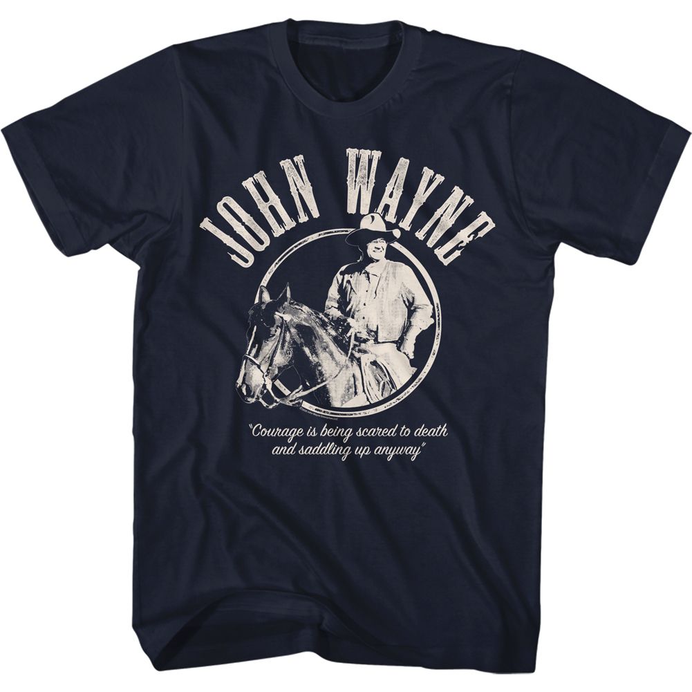 John Wayne - COURAGE Adult Shirt