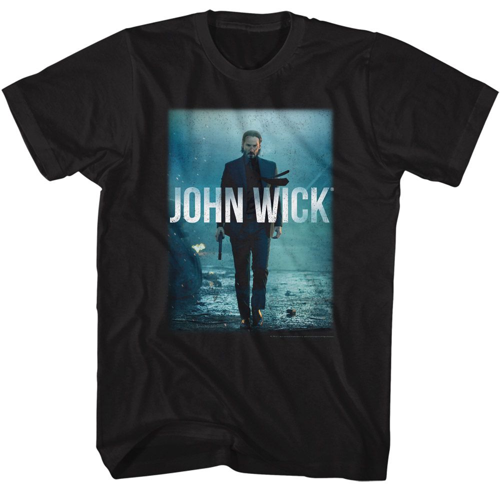 John Wick - JOHN WICK DVD COVER ART Adult Shirt