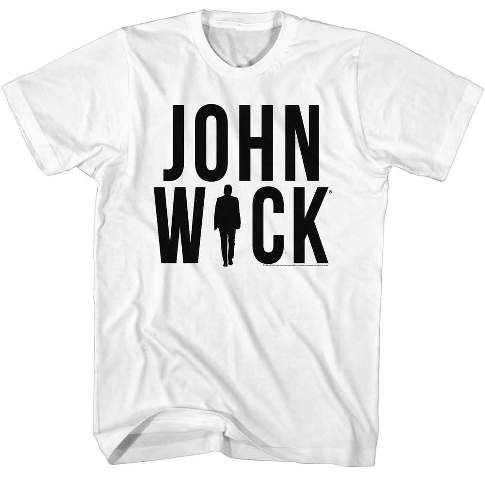 John Wick - JOHN WICK SILHOUETTE LOGO Adult Shirt