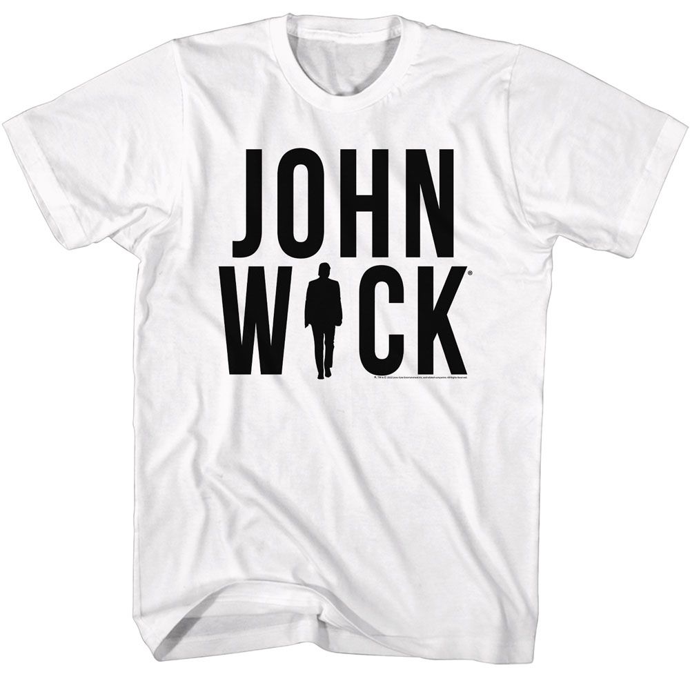 John Wick - JOHN WICK SILHOUETTE LOGO Adult Shirt