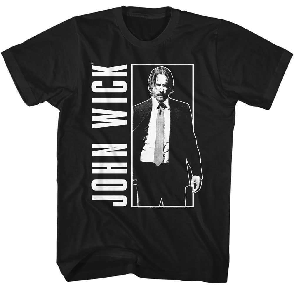 John Wick - JOHN WICK SIMPLE BW Adult Shirt