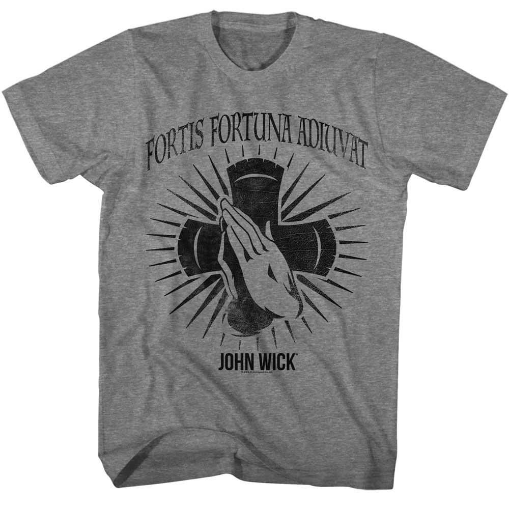 John Wick - JOHN WICK FORTIS FORTUNA ADIUVAT Adult Shirt
