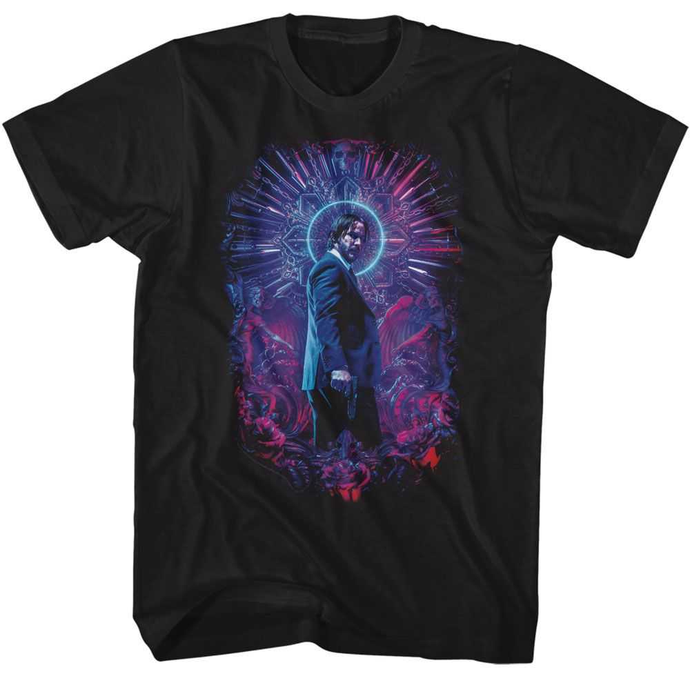John Wick - JOHN WICK NEON HALO Adult Shirt
