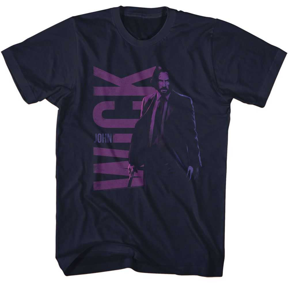 John Wick - JOHN WICK NAME AND CHARACTER ILLUSTRATION Adult Shirt